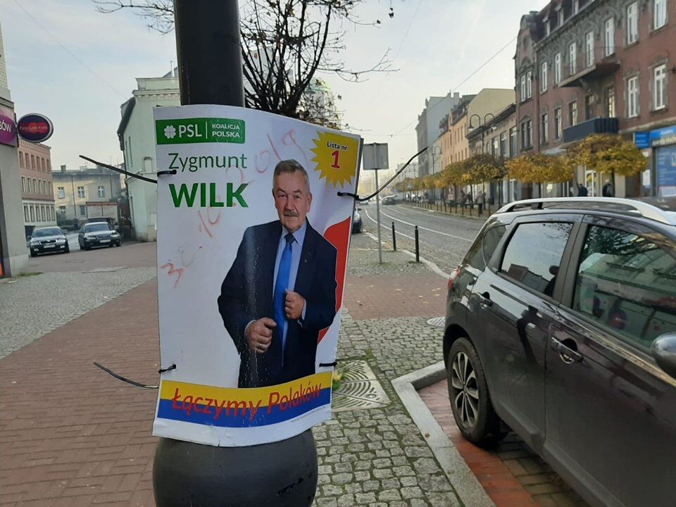 Zygmunt Wilk PSL nie posprzątał po wyborach