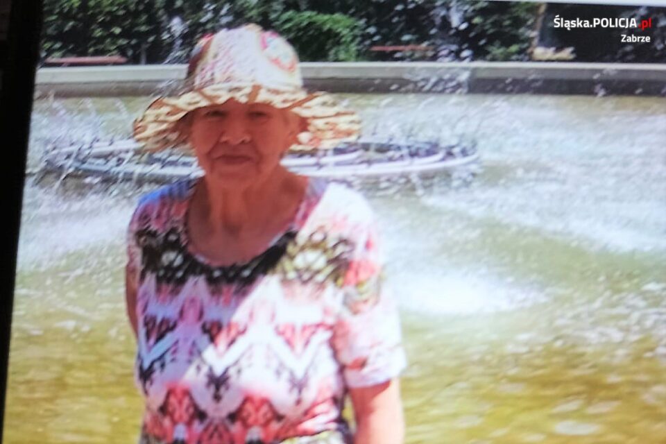 Policjanci szukają 78 letniej Stefanii Woźniczko. Zabrzanka, która choruje na Alzhaimera była ostatnio widziana dziś (25sierpnia) o godz. 12.00 na ul. Wolności 121 b. Do teraz nie nawiązała kontaktu z rodziną.
