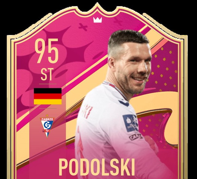 Tak wysokich notowań w polskiej Ekstraklasie nie miał dotąd żaden zawodnik, jeśli chodzi o ogólną ocenę w grach z serii FIFA. Potwierdzeniem tego jest specjalna karta FIFA23 w trybie Ultimate Team z Lukasem Podolskim.