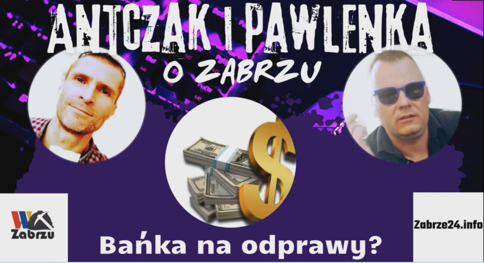 Ile budżet Zabrza kosztowały odprawy dla zwolnionych z pracy prezesów i członków zarządu miejskich spółek? Na to pytanie poszukaliśmy odpowiedzi w najnowszej odsłonie audio-felietonu o Zabrzu. Wygląda na to, że zwolnieni prezesi i członkowie zarządu zainkasowali całkiem przyzwoite sumy pieniędzy, na przekór trudnej sytuacji finansowej Zabrza. Polecamy 20 odcinek podcastu zatytułowany "Bańka na odprawy?"