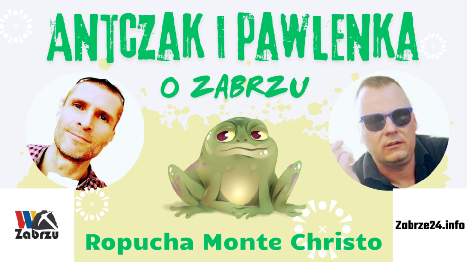 Ropucha Monte Christo to staro-francuska bajka, której akcja toczy się we francuskiej prowincji Żabolandia, gdzie do dziś przy elektrociepłowni można zbierać zioła prowansalskie, a przy zlikwidowanej kopalni polować na żaby i ślimaki. Posłuchajcie zresztą całości...