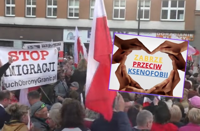 Już w najbliższą sobotę (19 lipca) w Zabrzu odbędą się dwie manifestacje. Będzie to wiec „Stop imigracji” oraz kontrmanifestacja „Zabrze przeciw ksenofobii.”