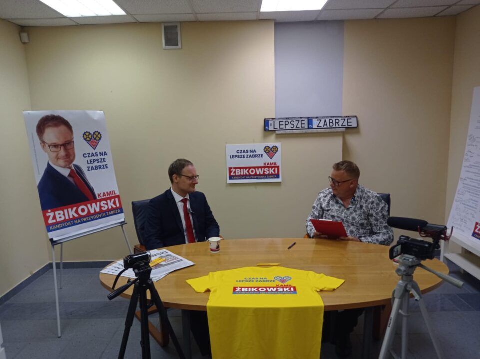 Już 10 sierpnia odbędą się przedterminowe wybory na prezydenta Zabrza. Startuje w nich sześciu kandydatów. Jednym z nich jest Kamil Żbikowski, zabrzański radny i społecznik. Obejrzyjcie całą rozmowę wideo