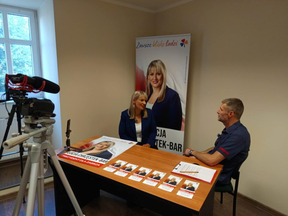 Już 10 sierpnia odbędą się przedterminowe wybory na prezydenta Zabrza. Startuje w nich sześciu kandydatów. Jedną z nich jest wiceprzewodnicząca Rady Miasta w Zabrzu - Łucja Chrzęstek-Bar. Obejrzyjcie całą rozmowę wideo