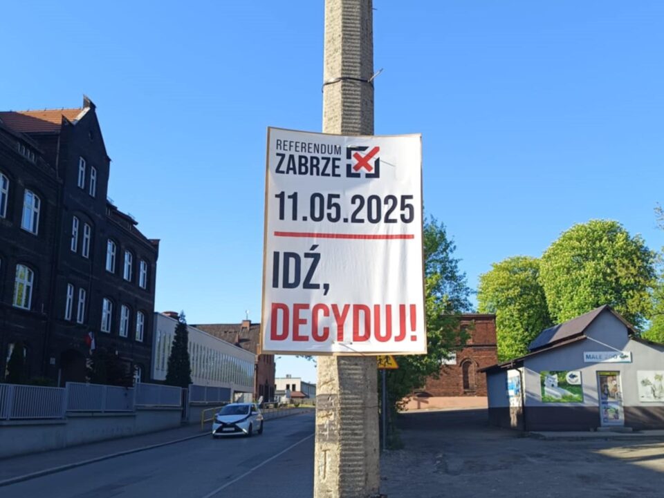 Na kilka godzin przed zaprzysiężeniem Kamila Żbikowskiego na prezydenta Zabrza organizatorzy referendum, które odbyło się 11 maja zapowiedzieli, że będą się przyglądać kogo powoła on na wiceprezydentów.