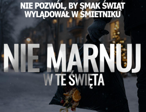 Grupa FCC w Polsce rozpoczęła ogólnopolską kampanię społeczną pod tym hasłem, by zwrócić uwagę na skalę marnowania żywności w okresie świątecznym oraz na osoby, które w tym czasie szczególnie odczuwają jej brak.