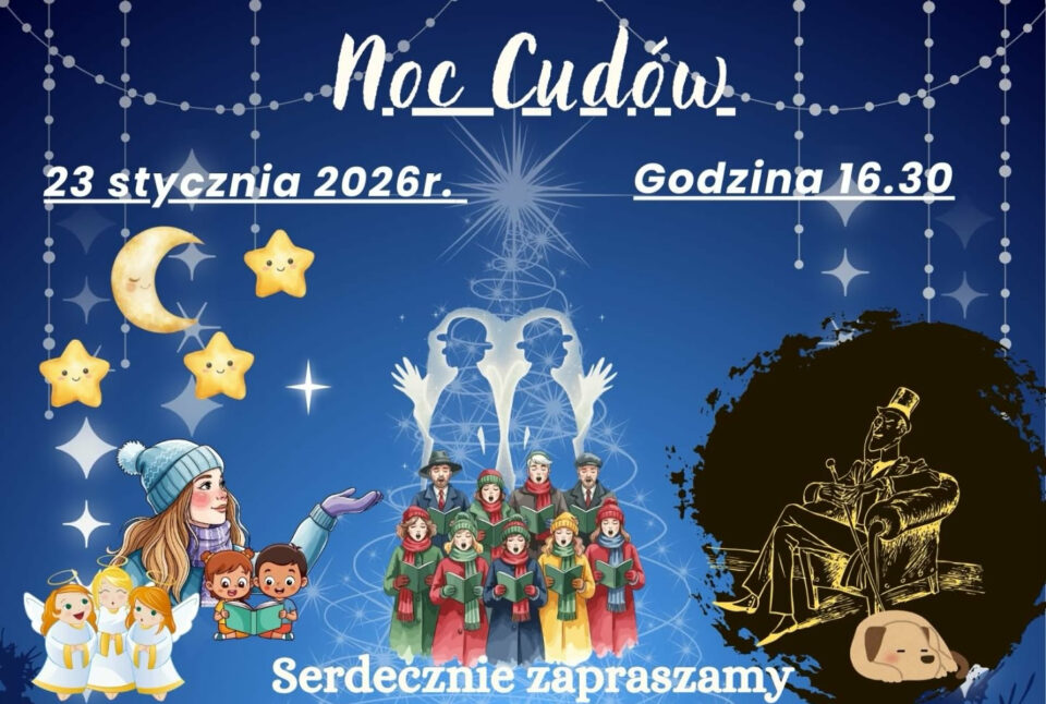 Wielkie serca, wzruszające występy i cel, który łączy wszystkich mieszkańców. Już w najbliższy piątek, 23 stycznia, mury Zespołu Szkół Ogólnokształcących nr 14 w Zabrzu wypełnią się magią pomagania. Przed nami kolejna edycja „Nocy Cudów” – wydarzenia, które ma przynieść realną pomoc dwóm dziewczynkom walczącym o zdrowie.