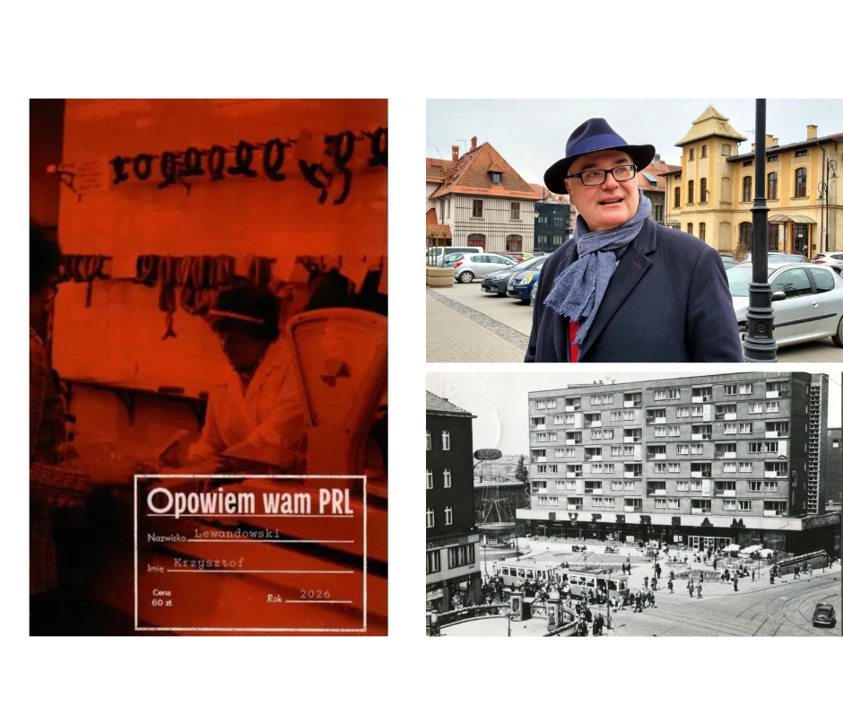Były wiceprezydent Zabrza, a zarazem ceniony autor książek historycznych i biograficznych, Krzysztof Lewandowski, zaprasza czytelników na premierę swojego najnowszego dzieła. „Opowiem wam PRL” to pozycja obowiązkowa dla każdego, kto chce poczuć klimat schyłku Polski Ludowej oraz pierwszych lat transformacji ustrojowej, widzianych z bardzo osobistej perspektywy.
