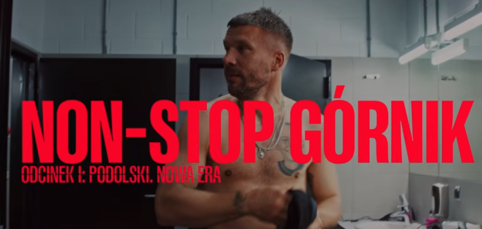 Premiera filmu dokumentalnego „Non-Stop Górnik”! Zobacz 1. odcinek o Łukaszu Podolskim, prywatyzacji i kulisach szatni Górnika Zabrze. Oglądaj na YouTube!