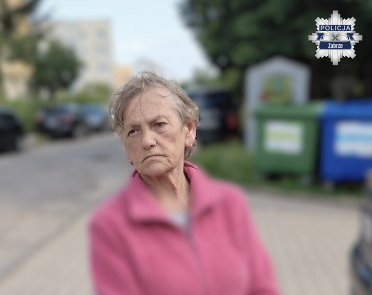 Nowy ślad i nagranie z wizerunkiem zaginionej 75-latki z Zabrza. Policja apeluje do kierowców z kamerkami